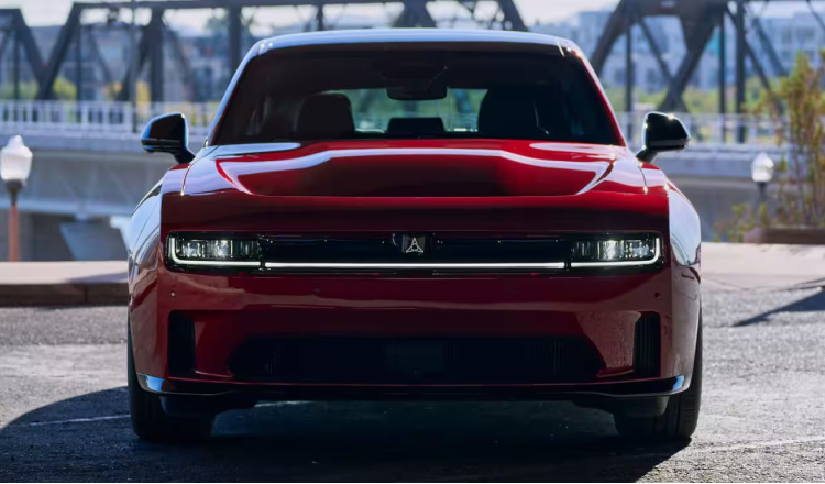 Front Profile of Dodge Charger