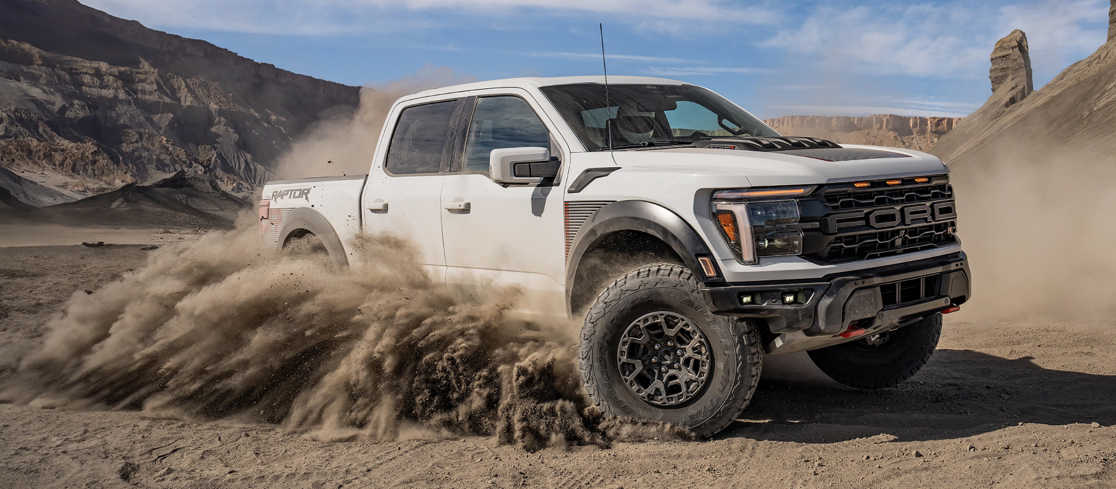Ford Truck driving off-road