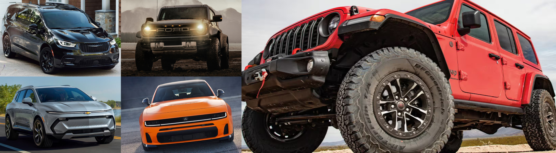 Ford Vehicle Collage