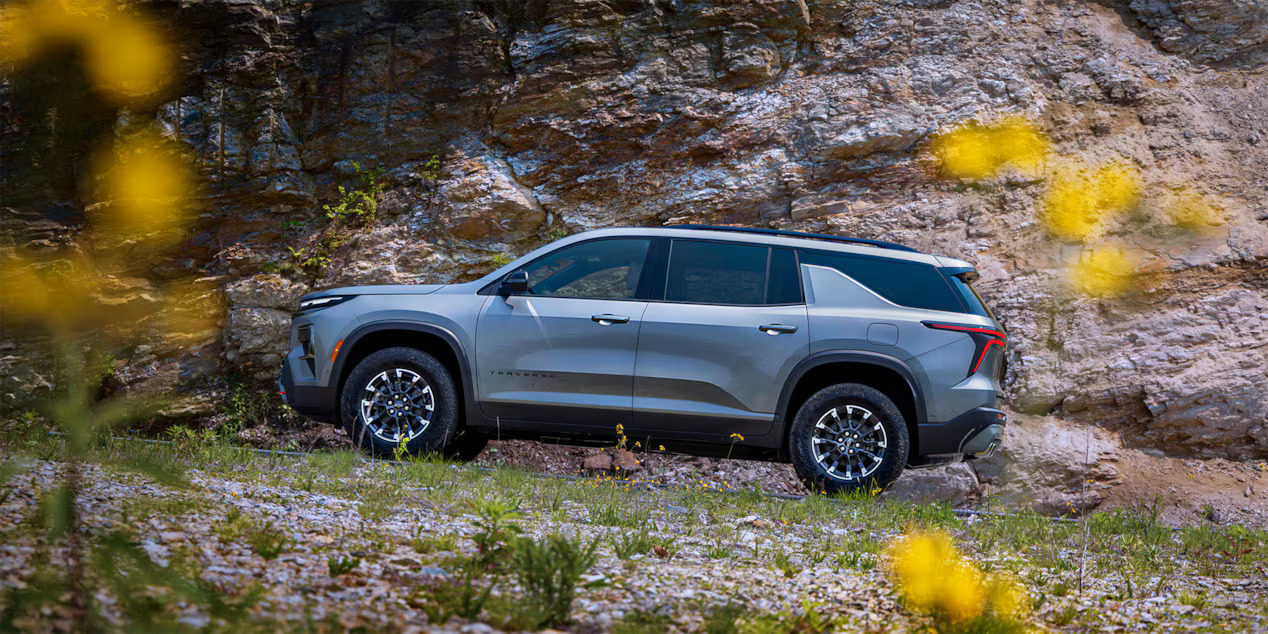 Chevrolet Traverse parked outdoors