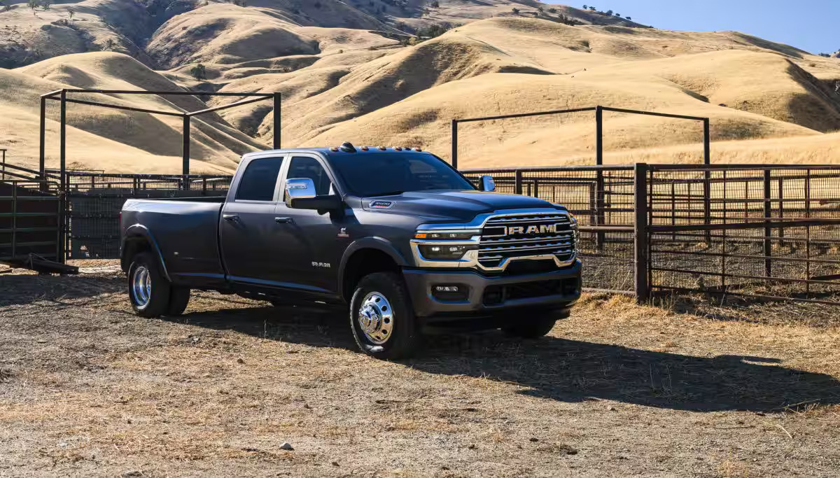Ram 3500 parked outdoors