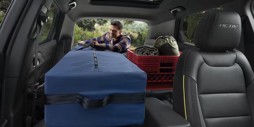 2026 Chevrolet Trailblazer interior space and cargo
