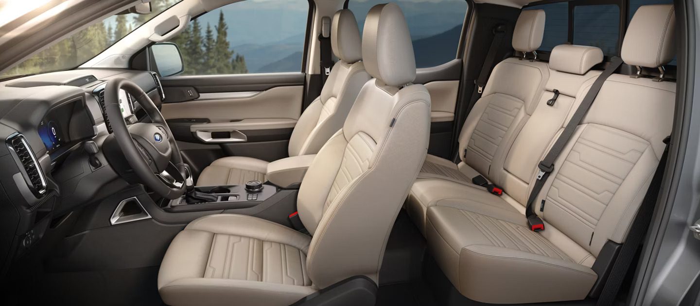 2026 Ford Ranger Interior, Comfort & Cargo
