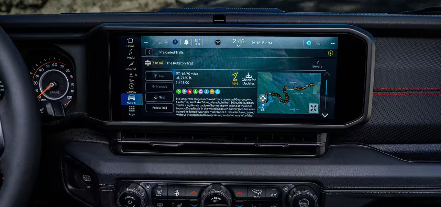 2026 Jeep Gladiator technology