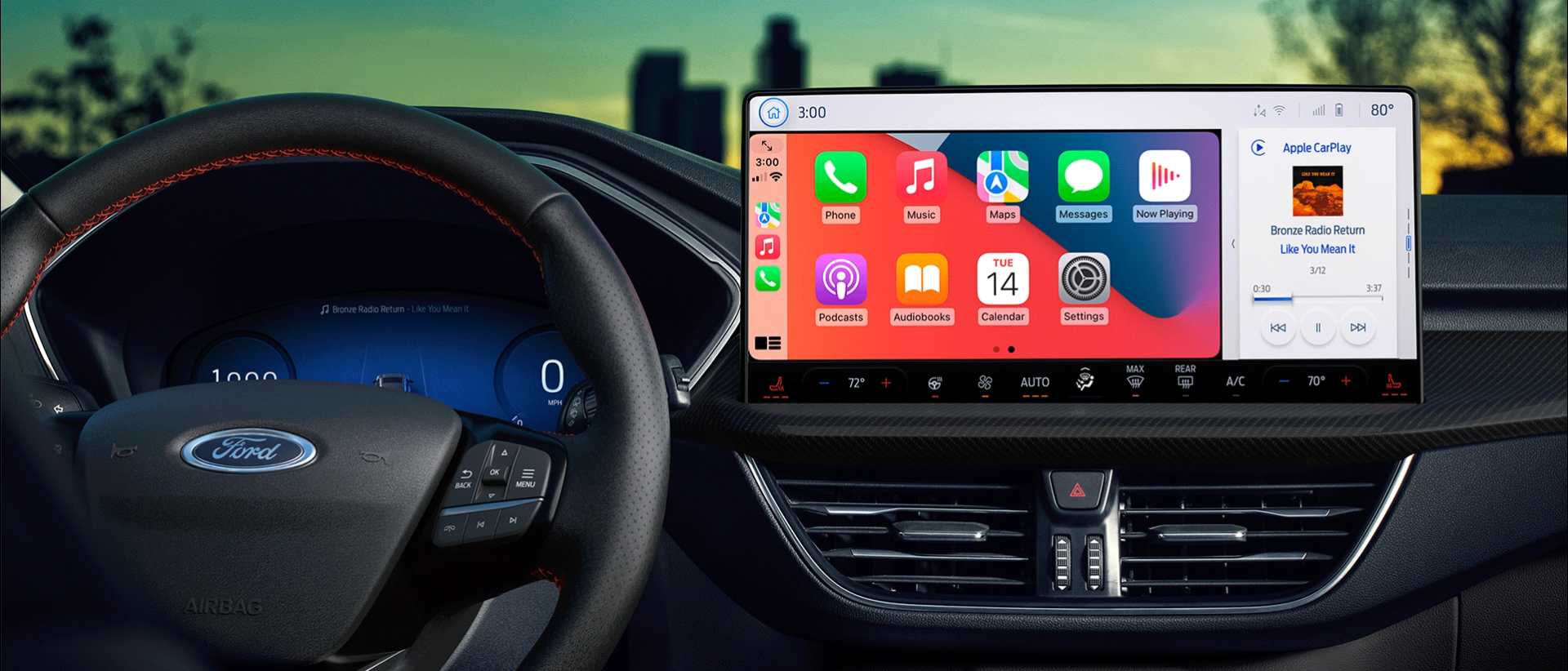 2026 Ford Escape SYNC 4 touchscreen navigation