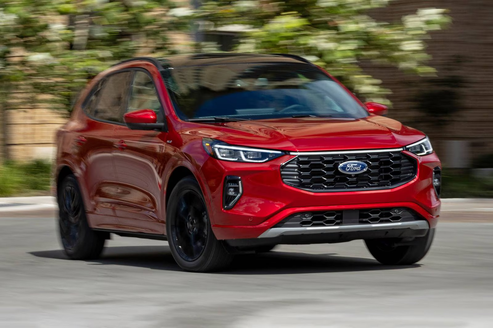 2026 Ford Escape Hybrid driving in Wisconsin