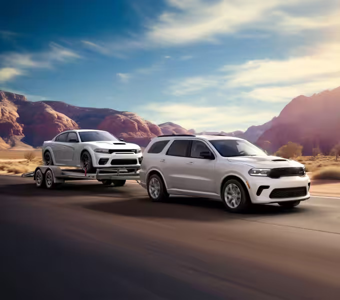 2026 Dodge Durango towing in Wisconsin