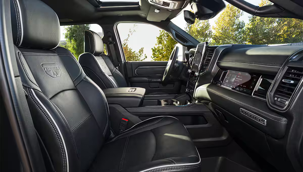 2026 Ram 2500 interior and cargo space