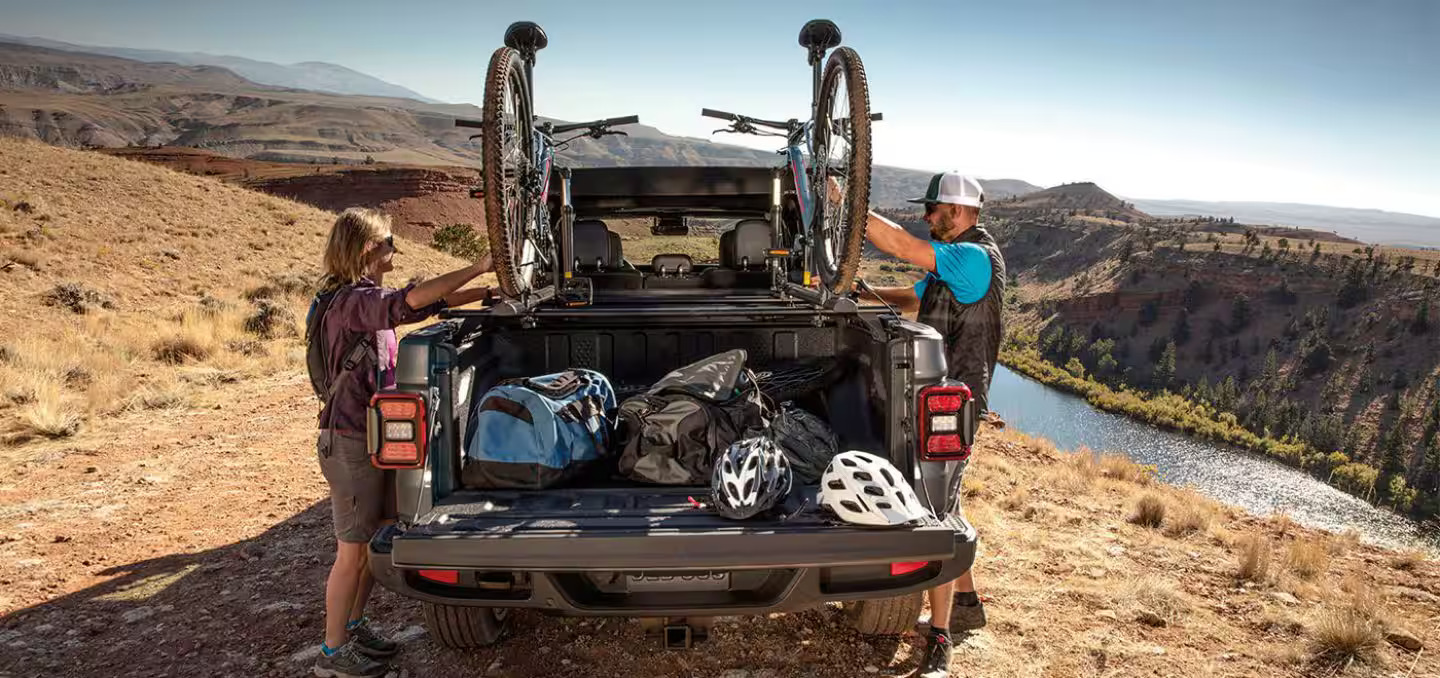 2026 Jeep Gladiator cargo space