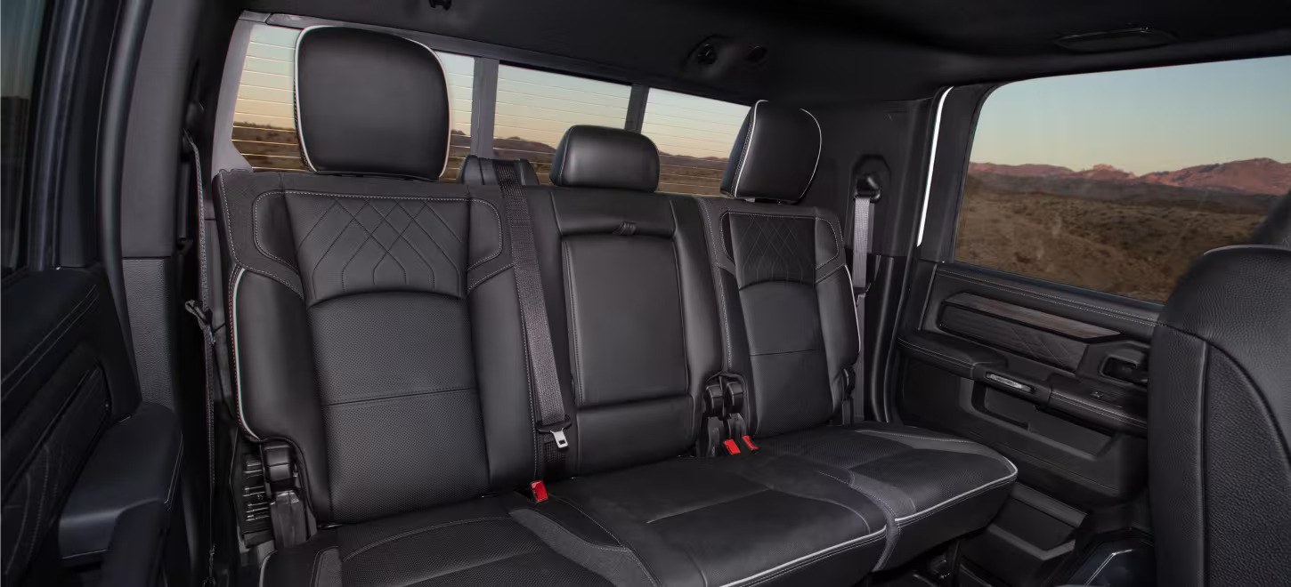 2027 Ram 2500 interior comfort and cargo features