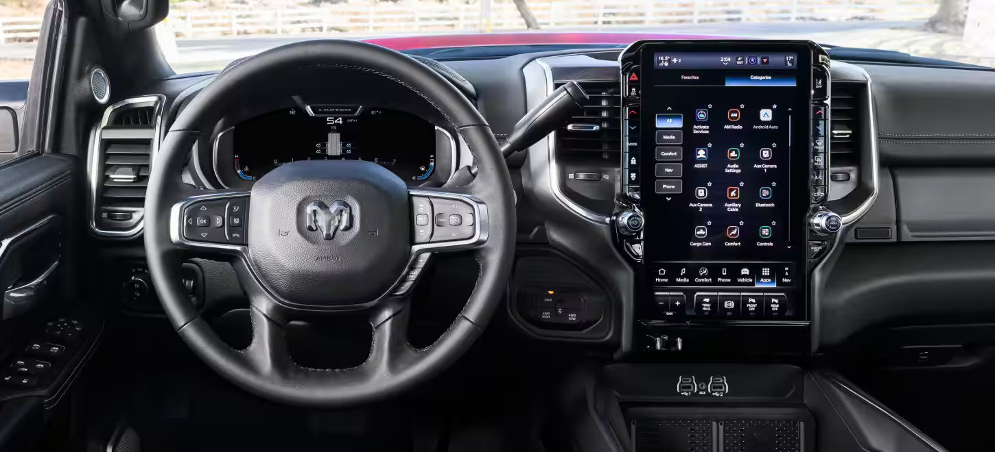 2027 Ram 3500 Heavy Duty technology and infotainment