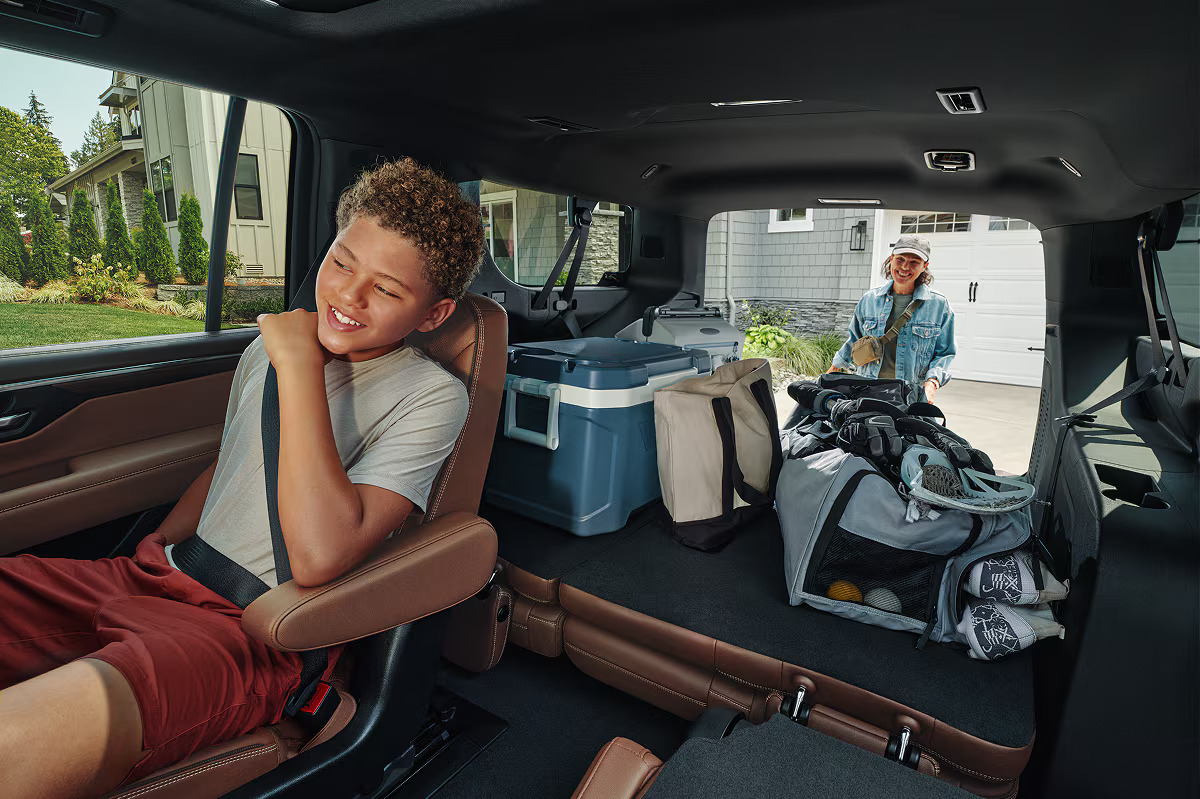 2027 Chevrolet Suburban third-row seating and cargo area image placeholder