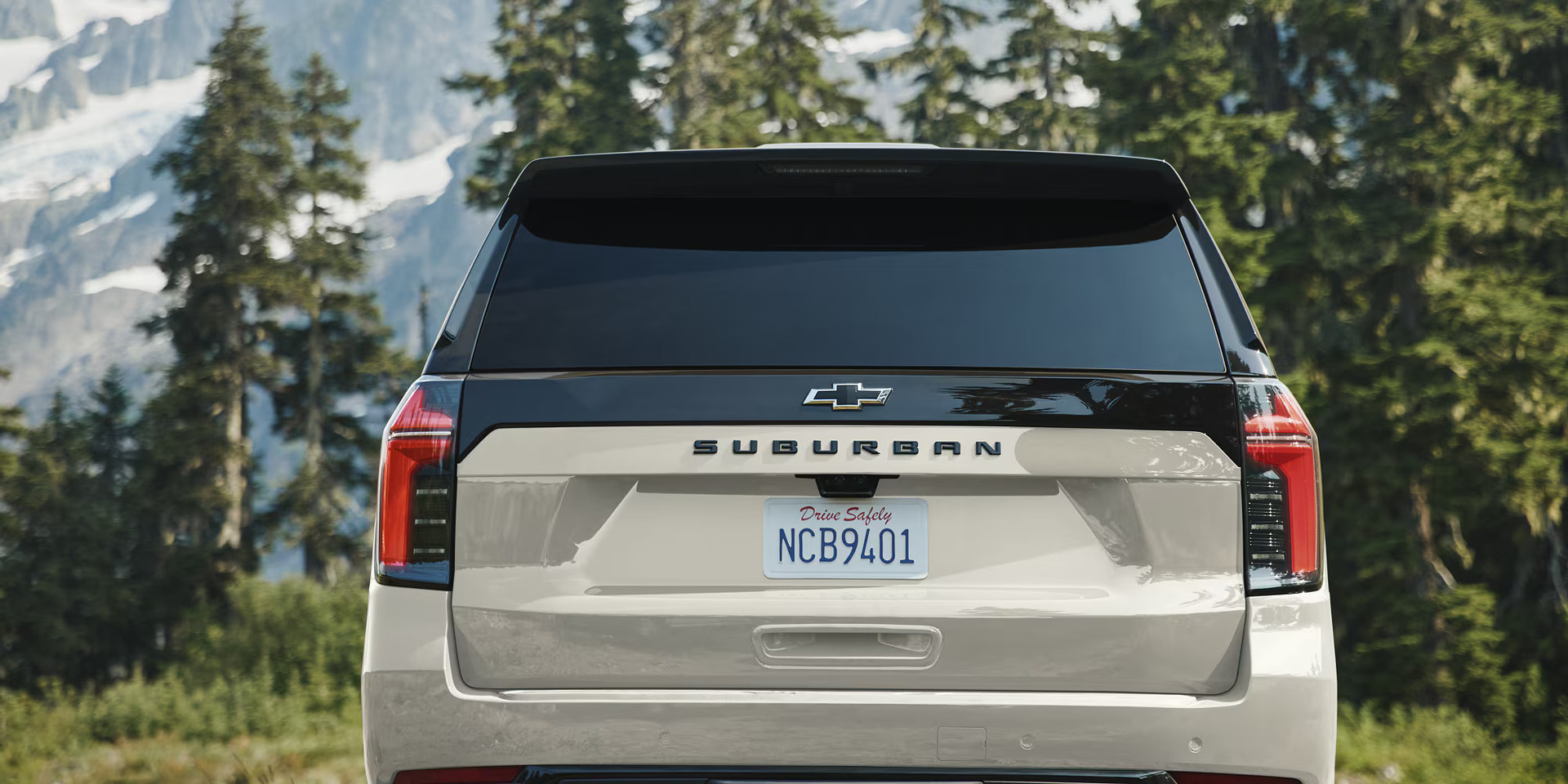 2027 Chevrolet Suburban rear liftgate and cargo opening image placeholder