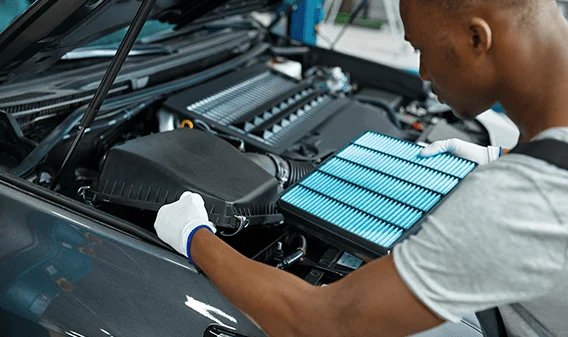 Chevrolet Blazer EV cabin air filter replacement